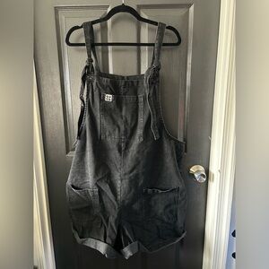 Lucy & Yak Organic Cotton Black Shorteralls